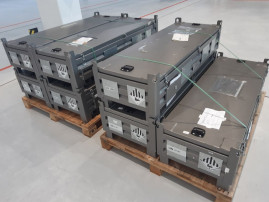 Conteneurs de stockage et de transport ADR pour batteries Li-ion