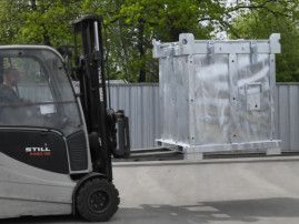 Conteneurs de transport ADR pour batteries lithium-ion (Li-Ion) ASP 600-800-1500-1800 - 1