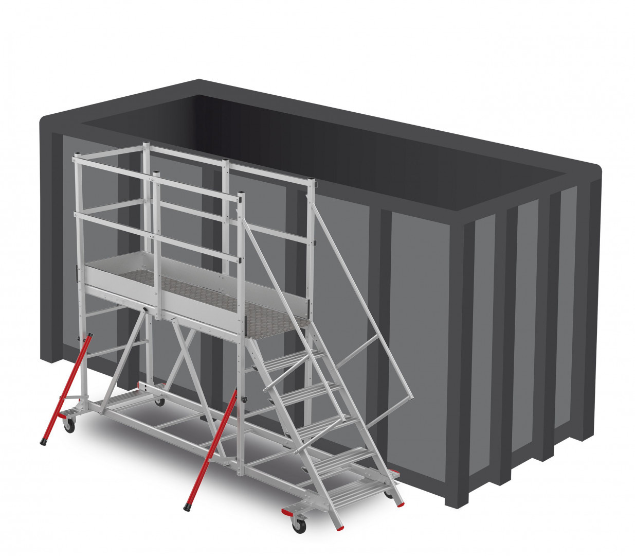 Mobile platforms for containers - Elkoplast